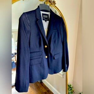Brand new J. Crew schoolboy, navy blazer